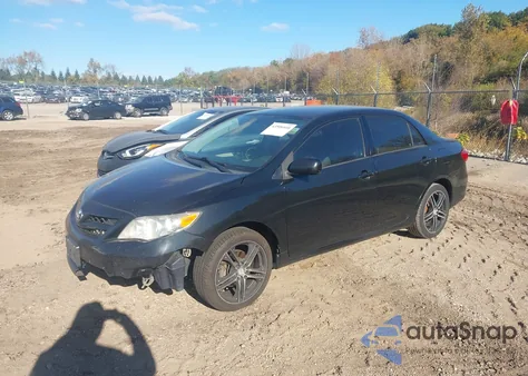 2011 Toyota Corolla Le z USA, uszkodzony, nr VIN 2T1BU4EE2BC687516